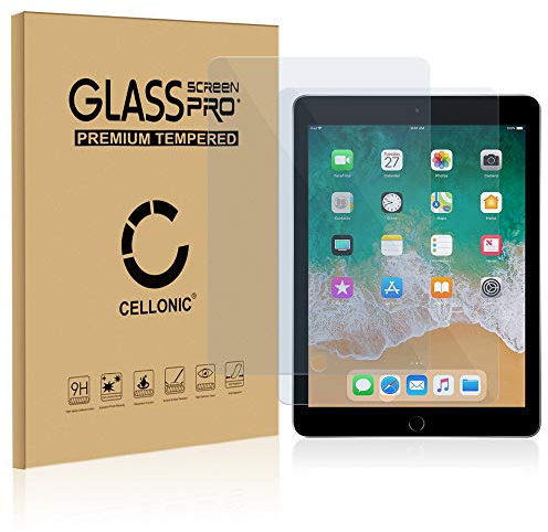 CELLONIC 2X Protector Pantalla Tablet Compatible con Apple iPad Air 2 / Pro 9.7 / 5/6 (2.5D, 0,33mm, 9H) - Cristal Templado Protector de Pantalla, Screen Protector, Cristal Protector Tablet