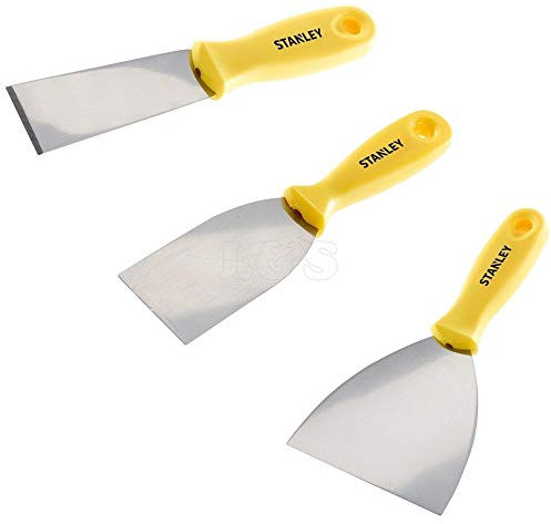 Stanley 3 Piece Scraper Set - 38mm / 50mm / 75mm