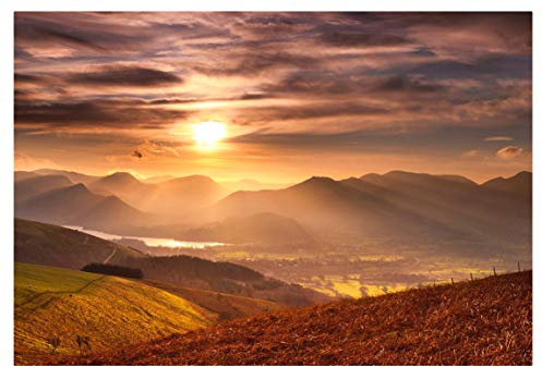 Puzzle Jigsaw 1000 Pieces Northern Fells, Lake District Adult Leisure Entertainment Children's Educational Toys Christmas