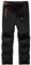Echinodon Kinder Softshellhose mit Fleecefütterung Hose Wasserabweisend Winddicht Atmungsaktiv Warm Funktionshose Skihose Regenhose Jungen Mädchen Sporthose Wanderhose Schwarz L