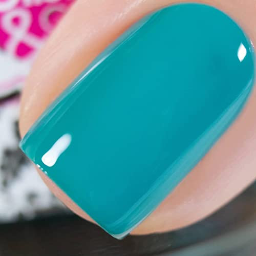 Vishine - Esmalte de uñas semipermanente, 15 ml, en gel, para secar con lámpara UV o led, color turquesa (2043)