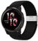 Niboow 22mm Armband für Garmin Venu 3/Venu 2, Geflochtene Nylon Armbänder für Garmin Forerunner 265/Forerunner 255/Forerunner 255 Music/Vivoactive 4/Huawei Watch GT 4 46mm/Watch 4 Pro - Schwarz