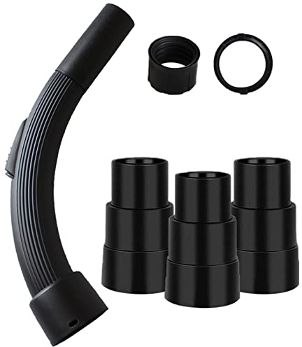 Guador 3 piezas adaptador de aspiradora con mango mango de manguera herramienta de adaptador de aspiradora adaptador de manguera universal mango de aspiradora 35 mm Ø accesorios alternativos