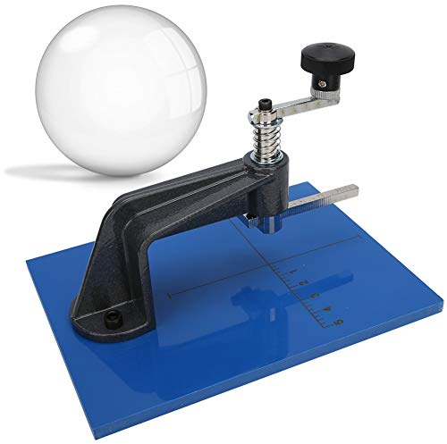 Runder Glasschneidetisch, Qualitätsgesicherter Glasschneider aus Stahl zum Schneiden von Rundglas für Modellbauplatten, Lederwerkzeuge