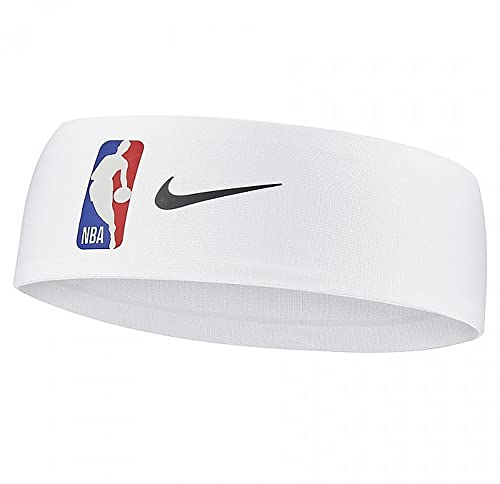 Nike Fury Headband 2.0 NBA in der Farbe White/Black, Maße: ONE Size, N.100.3647.101.OS