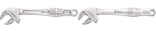Wera '05020102001 6004 Joker XXL Self-Setting Spanner, 24-32 mm (15/16-1 1/4) & '05020100001 6004 Joker S Self-Setting Spanner, 10-13 (7/16-1/2)