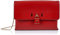 DKNY Women's Clutch Crossbody, Bright RED
