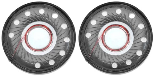 OTOTEC 2 altoparlanti per cuffie da 40 mm compatibili con Bo-se QC45 QC2 QC25 QC35 QC15 QC3 AE2 OE2 32ohms 20 mW sostituzione altoparlante auricolare