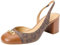 MICHAEL KORS Perla Flex Toe Cap Pump, Sneaker Mujer, Brn Luggage, 36.5 EU