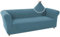 Sofabezüge Stretch Couchbezüge Anti-Rutsch Sofa Schonbezug mit Armlehne Spandex Jacquard Sofa Überwürfe rutschfest Sofa Überzug Waschbare Sofabezug für Haustiere (3-Sitzer,Staubiges Blau)