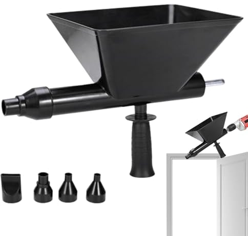 Electric Mortar Pointing Grout Gun with 4 Nozzles Portable Cement Caulking Machine Mending-Leakage Grouting Machine for Bricks Walls Floors Home Decorations