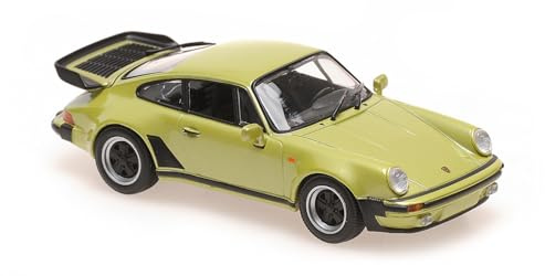 Minichamps 940069004 - Porsch. 911 Turbo 3.3 (930) Green Metallic 1977 - maßstab 1/43 - Modellauto