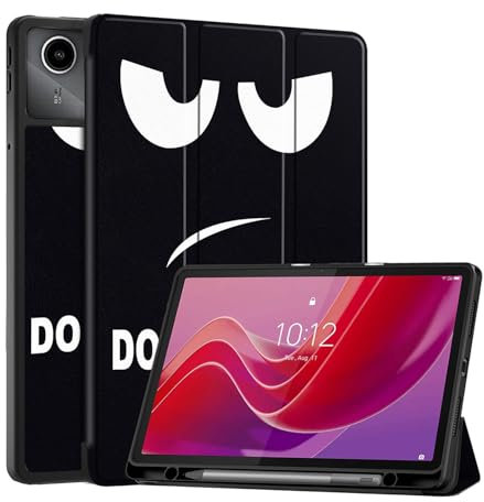 Vakarey per Lenovo Tab M11 Cover con Portapenne,Ultra Sottile Intelligente per Custodia Tablet Lenovo Tab M11,Occhio