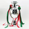 ZEIXITOO Champions Trophy Sport League Cup Replica Harze, Silberfarben, 16cm/6inch(no Engraved)