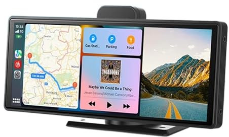 4K 10,26 Zoll Auto DVR Drahtlose Auto ADAS WiFi Dash Cam AUX FM GPS Navigation Rückspiegel Kamera(with ADAS Full Set,No TF Card)