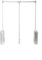 Lfhelper 20kg Kleiderlift Garderobenlift Kleiderstange Wardrobe Lift Wardrobelift Kleider Liftbeschlag Kleiderschranklift breitenanpassbar von 510-660mm, Schrankinnenseiten Montage