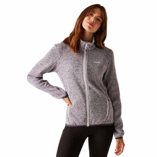 Regatta Newhill II Damen-Fleecejacke mit durchgehendem Reißverschluss, Flieder Distel/Lilac Hint, 44
