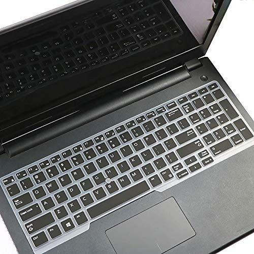 Keyboard Cover for 15.6 Dell Latitude 5580 5590 5591 E5550 E5570| Precision M5520 M7510 M7520 M7710 M7720 |17.3 Dell Latitude 7710 7720 US Laptop Keyboard Cover -Black