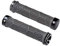 FIFTY-FIFTY Double Lock-On Mountain Bike Grips, Bicycle Handlebar Locking Grips, Non-Slip MTB Handle (Grey)