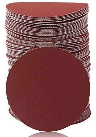 SPEEDWOX 100 discos de lija de 7,62 cm, grano 600, para taladro de madera, herramientas rotatorias, sin agujero.