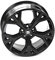 Seat 575071499F041 Aluminiumfelge 19 Zoll Tuning Felge 8Jx19H2 ET45 Lochkreis 5x112 Leichtmetallfelge, schwarz glänzend