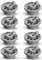 BDHI 8pcs 165314 Dishwasher Lower Rack Wheel Clips Replacement for Bosch Neff Siemens AP2802428 PS3439123 Replacement Part(Y84-8)