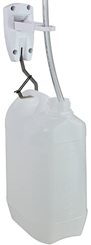 Soporte garrafa aire acondicionado, químicos, productos de limpieza concentrados. Incluye soporte de pared y garrafa 5 Litros.