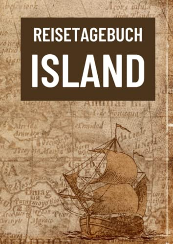 Reisetagebuch Island: zum ausfüllen mit vorgedruckten Seiten für deine Reiseerinnerungen und Reiseplanung (inkl. Notfallkontakte, Checklisten, Budgetplaner uvm.)