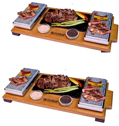 Piedra para Carne Promo 2 sets Completos Modelo Compartir