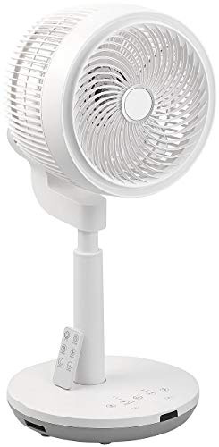 Sichler Haushaltsgeräte Stand-Ventilatoren: Höhenverstellbarer 3D-Raumventilator Versandrückläufer (3D-Robo-Raumventilator, Stand-Fans, Klimaanlage)