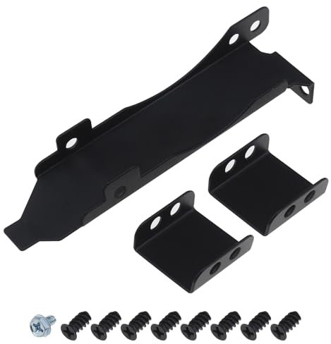 EMSea 1 Set Supports de Ventilateur Double Dissipateur de Chaleur PCI Supports de Fente Refroidissement de Carte Graphique pour Un UU Deux Supports de Châssis d'ordinateur Montage de Ventilateur