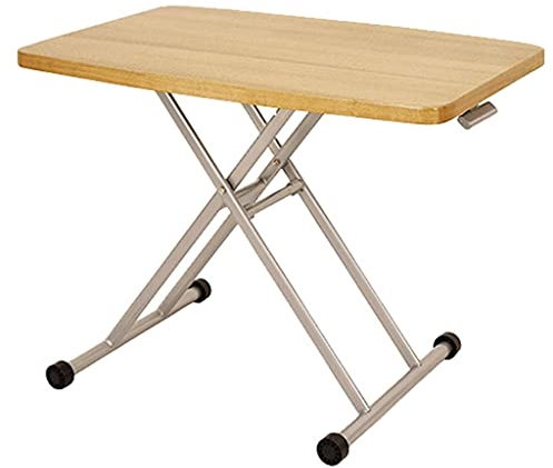 ZENFEKU Petite Table, Table Pliante de Camping réglable en Hauteur en Aluminium, Table Enroulable d'extérieur pour Plage et Jardin, Barbecue, fête et Pique-Nique