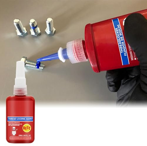 Frein Filet Résistance,Colle Bloc Écrou,Colles D'étanchéité Pour Vis Métalliques,Colles D'étanchéité Colle Métallique,Fixation De Vis Et Mastics De Filetage