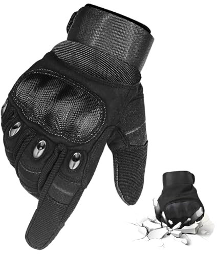 COZOME Motorrad Handschuhe Herren, Motorradhandschuhe Sommer mit Touchscreen, Atmungsaktiv Moped Handschuhe mit Protektoren für Motocross, Roller, Vespa, Mofa (XXL)