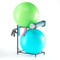 Lhysn Yoga Ball Stand & Exercise Ball Holder - Medicine Rack for 85cm Stabilityl, Yoga Mat Storage, Yoga Mat Floor Stand for Garage Organizer, Home Gym Stand
