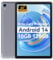 Hakaug 10 Inch Android 14 Tablet with Octa-Core, 10GB RAM, 128GB ROM (Expandable to 1TB), 1280x800 HD IPS Display, Dual Camera, 5G/2.4G WiFi, Bluetooth 5.0, Dual Speakers (Gray)