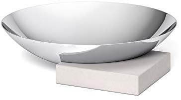 Zack Montor Schüssel, mittelgroß, Silber/Grau