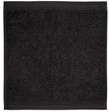 Möve Superwuschel Seiftuch 30 x 30 cm aus 100% Baumwolle, Black