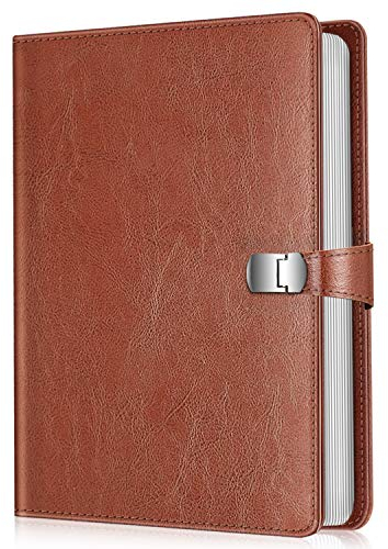 Fintie 10x15 cm Fotoalbum, Fotoalben Kinder Zum Einstecken Hochzeit geburtstag jahrestag mit 28 Seiten für 112 Fotos, Urlaub Fotobuch, 4 X 6 Inch für Seiten, Vintage Braun