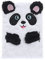 Dodheah Tagebuch Mädchen Notizbuch für Mädchen aus Plüsch A5 Reise Tagebuch Schule Notizblock, Kinder Mädchen Festival Geburtstag Geschenk der Panda