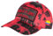 Cap, Plata o Plomo Rot und Schwarz, Strass, Streetwear Colombia Baseball – Unisex Gr. Einheitsgröße, rot