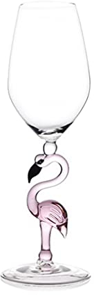 Cabilock Verre à cocktail en forme de flamant rose - Verre à Martini - Gobelet décoratif - 500 ml