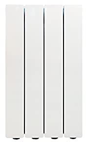 Fondital V693AM03404 Radiatore in alluminio pressofuso Blitz Super B4, 500 mm, 4 elementi, bianco