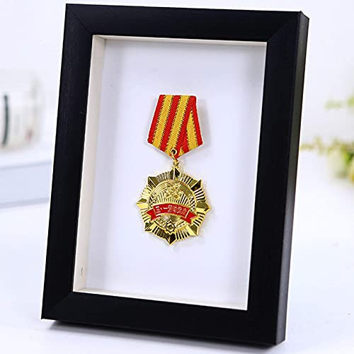 FTYYSWL Medaillenrahmen, Marathon, Titel und Ausstellungsständer, Militär-/Krieg-/Sportmedaille, Aufbewahrungsbox für Souvenirs