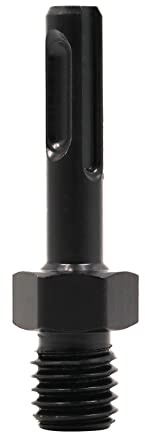 BRSCHNITT Core Drill Bit Adapter 5/8-11 Male Thread to SDS Plus Shank for Diamond Hammer Power Drill