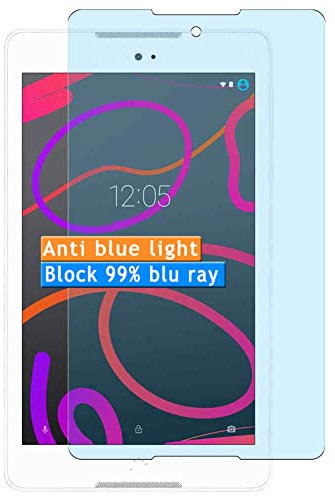 Vaxson 2 Unidades Protector de Pantalla Anti Luz Azul, compatible con bq Aquaris M8 8 Tablet [No Vidrio Templado ] Película Protectora Film Guard