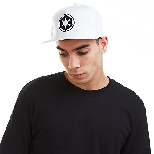 Cotton Soul Star Wars Empire Logo Snapback Cap White One Size, weiß, Einheitsgröße