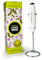 Handheld Milk Frother Matcha Whisk – MATCHAMAKA - Powerful Foam Maker for Lattes - Matcha Green Tea Powder - Coffee - Drink Mixer - Cappuccino - Frappe - Hot Chocolate - Matcha Electric Whisk (White)