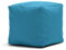 Bruni Sitzwürfel Cubo in Blau – 40x40x40 cm Sitzhocker aus Deutschland, Indoor- & Outdoor-Sitzcube, Fußhocker und Bodenkissen