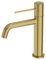 LAVITA Waschtischarmatur - Orion Brushed Gold Wasserhahn Mischbatterie für Waschbecken Waschtisch-Armaturen Badezimmer Einhand-Waschtischbatterie